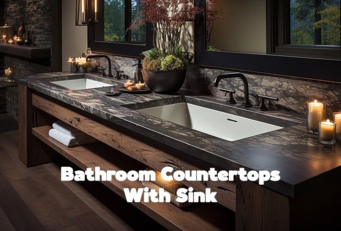Bathroom Countertops With Sink: Quartz, Granite and More, UK