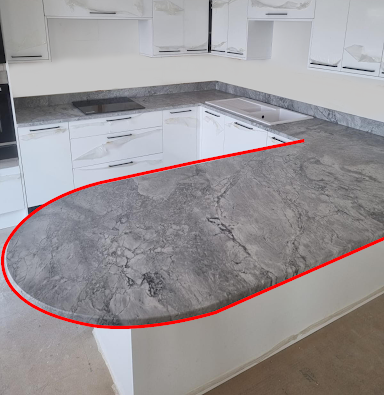 Worktops Curved