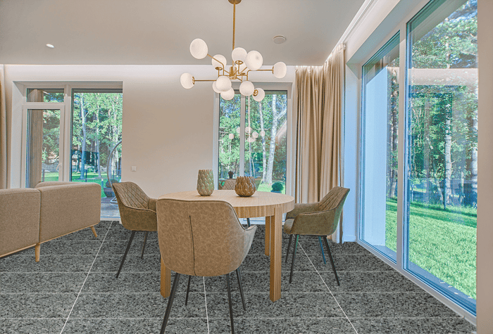 Azul Platino Granite Tiles for a Fabled Flooring