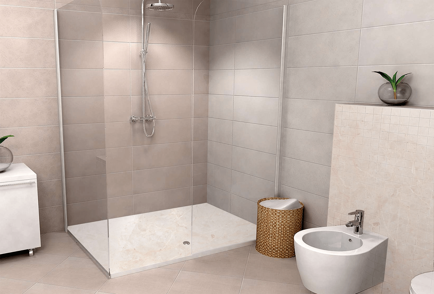 Don’t Use Polished Tiles for Shower Floors, Choose Honed Ones
